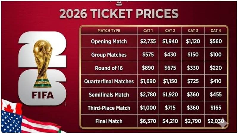 FIFA World Cup Ticket Price